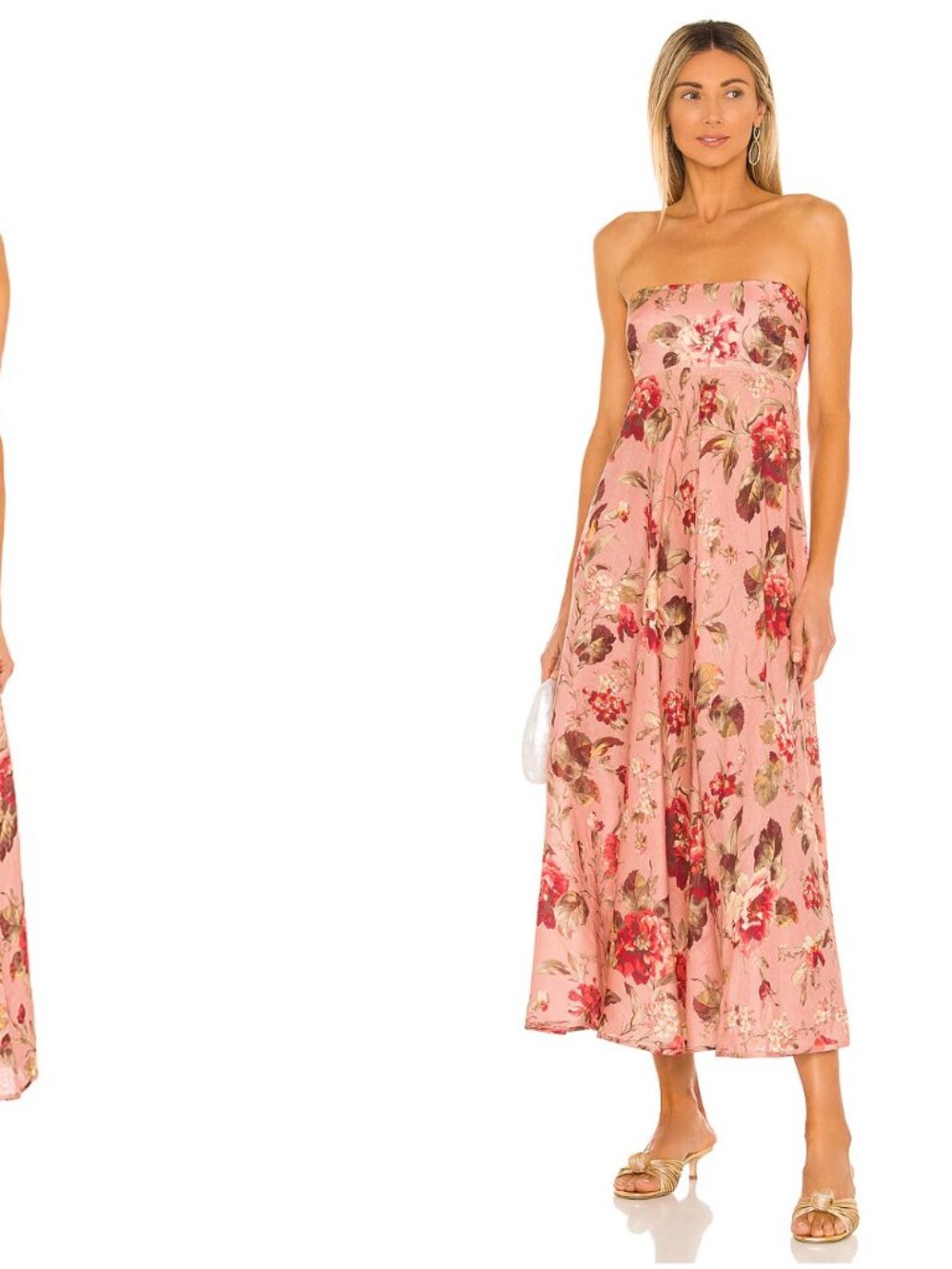 Zimmermann Cassia Bandeau Midi Dress